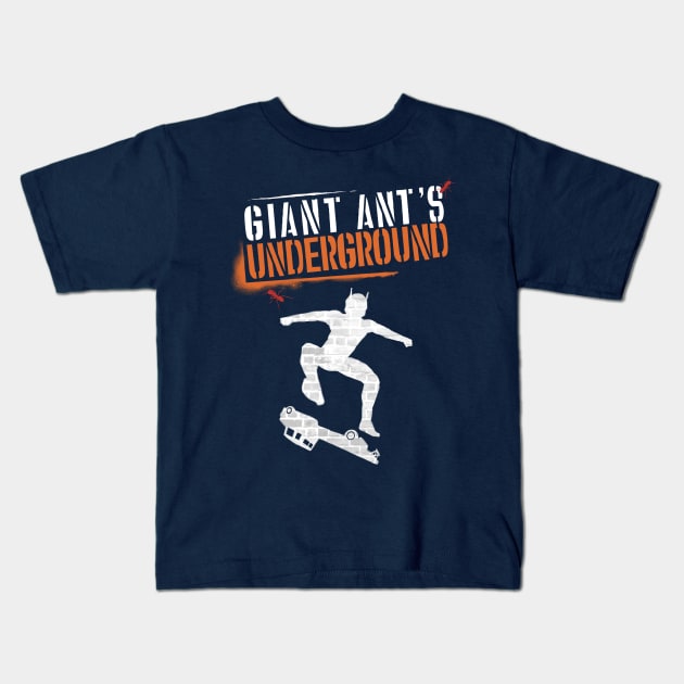 Giant Ant´s Underground Kids T-Shirt by Andriu